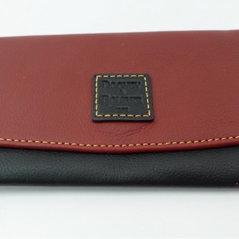 Dooney & Bourke Red and Black Wallet